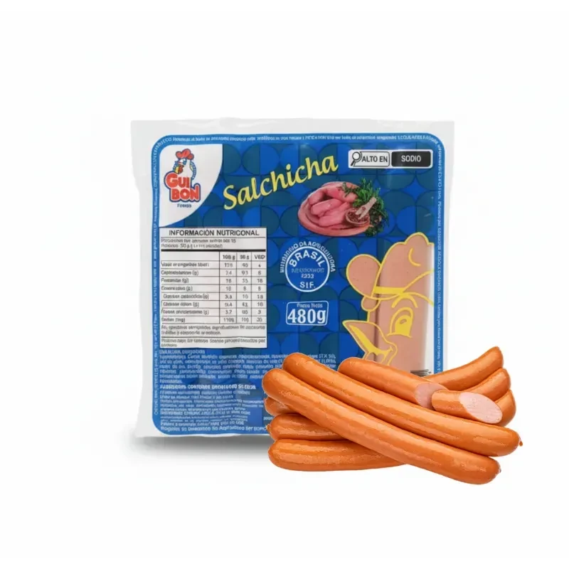 Salchichas de Pollo (340 gr)'s foto | Combos LK |  BizneCubano