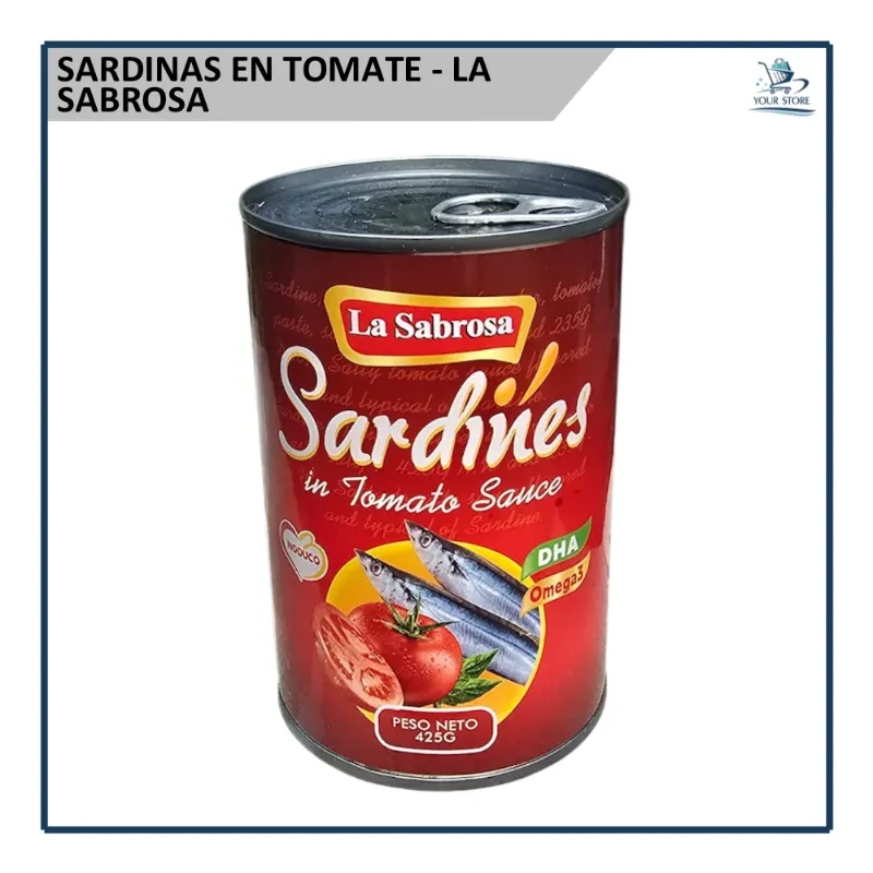 Sardinas en Tomate (425g)'s foto | Combos LK |  BizneCubano